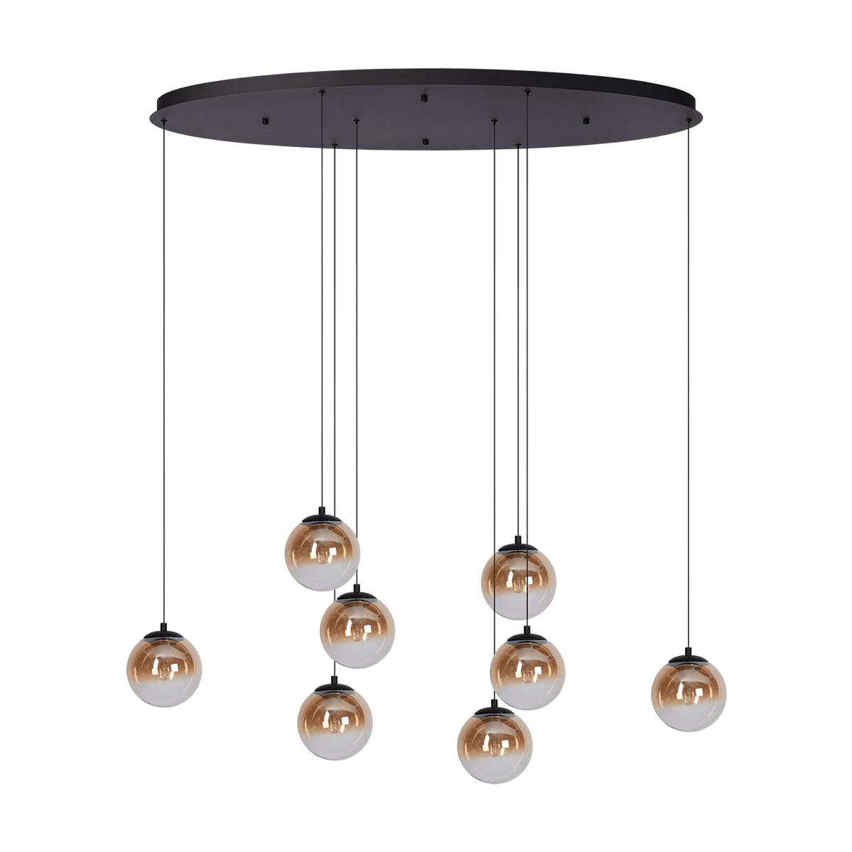 Hanglamp - Monza 8 ovaal
