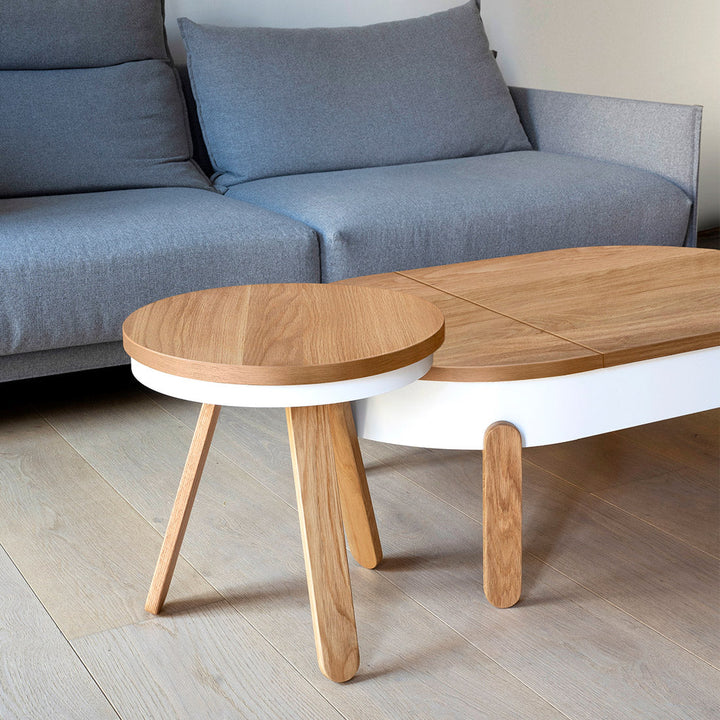 Salontafel set - Batea L+S Eiken & wit