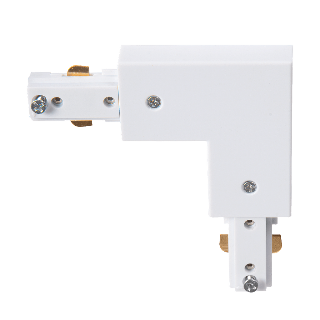 Rail connector - Lex hoek L&R wit