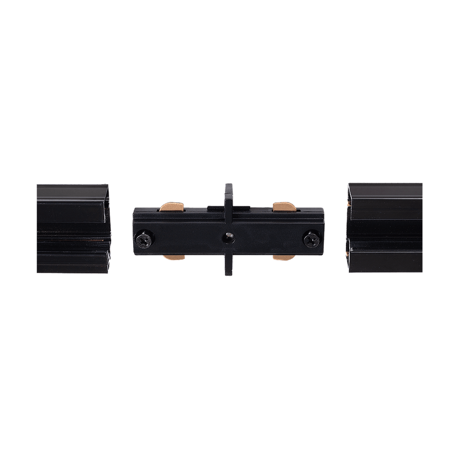 Track connector - Lex recht zwart