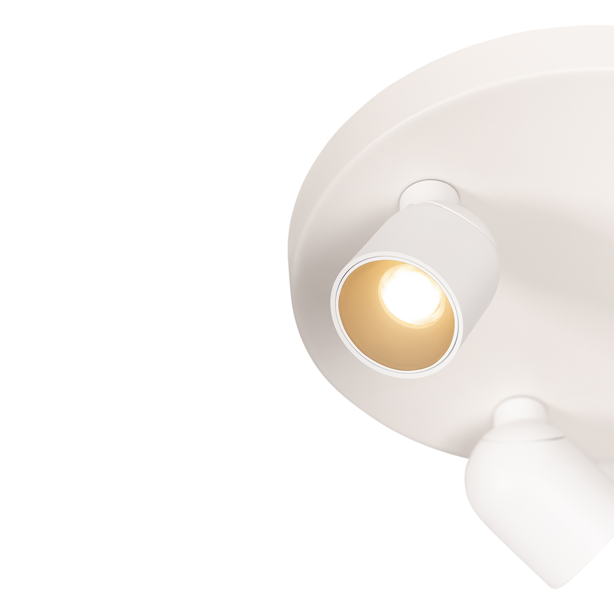 Opbouwspot - Nox 3 rond wit
