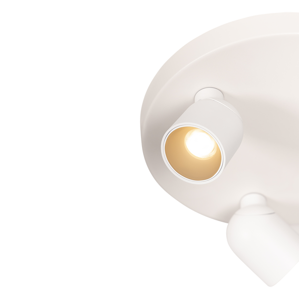 Opbouwspot - Nox 3 rond wit