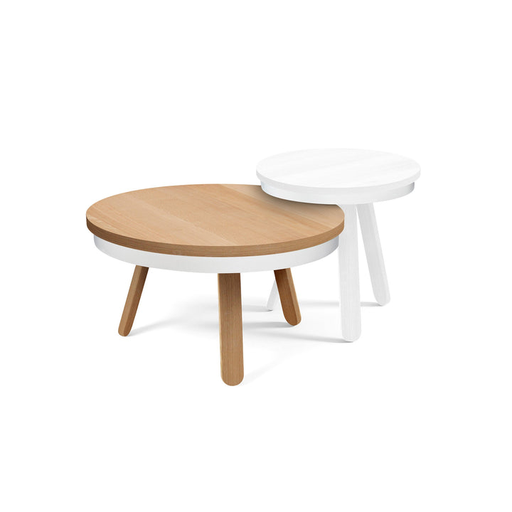 Salontafel set - Batea M+S Eiken wit & wit