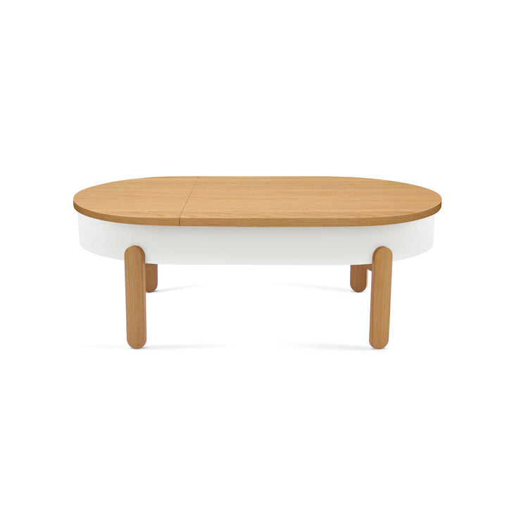 Salontafel - Batea L Eiken & wit