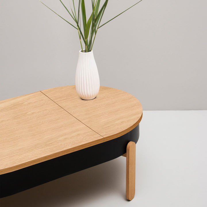 Salontafel set - Batea L+S Eiken & zwart