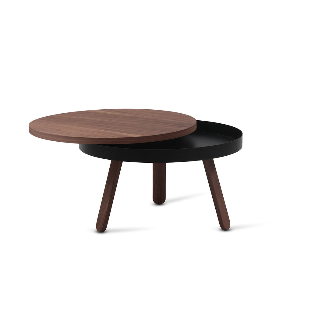 Salontafel - Batea M Walnoot & zwart