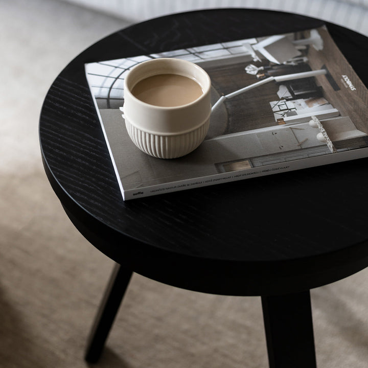 Salontafel set - Batea M+S Walnoot zwart & zwart