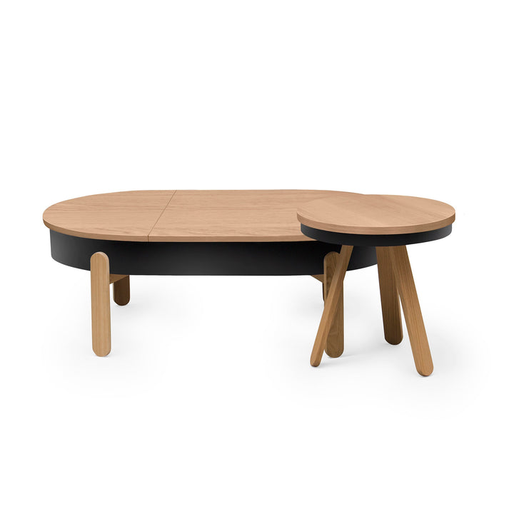 Salontafel set - Batea L+S Eiken & zwart