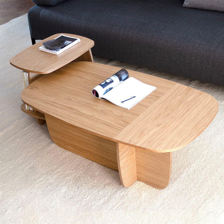 Salontafel set - Ibon M+L Eiken