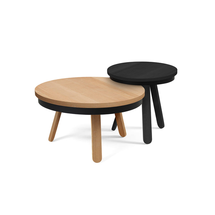 Salontafel set - Batea M+S Eiken zwart & zwart