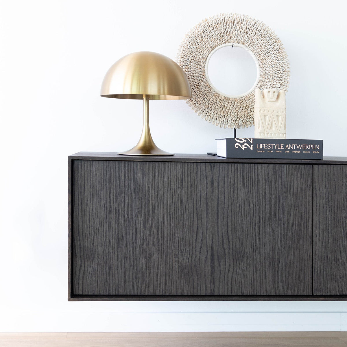 Tafellamp - Braga antique brass