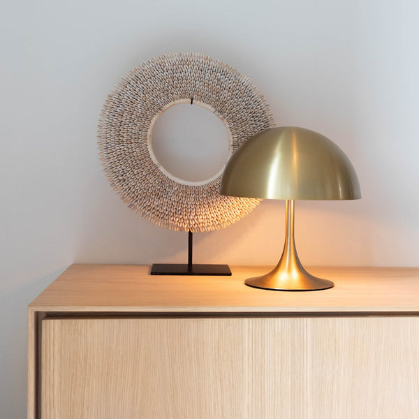 Tafellamp - Braga antique brass