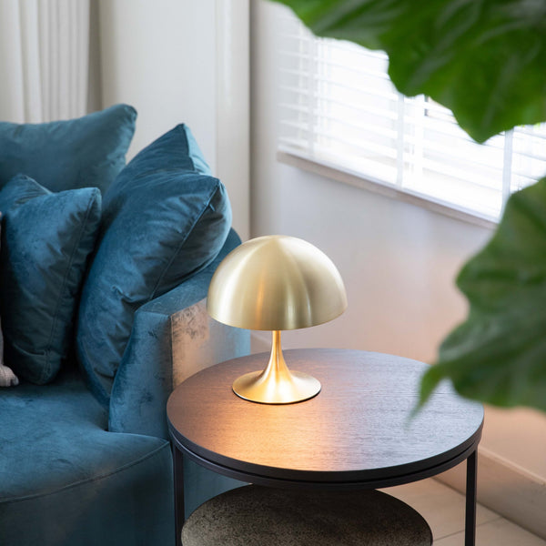 Tafellamp - Braga antique brass