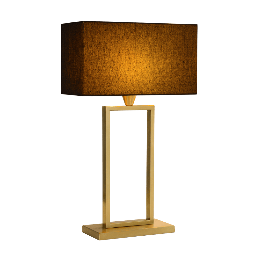 Tafellamp - Bailo antique brass