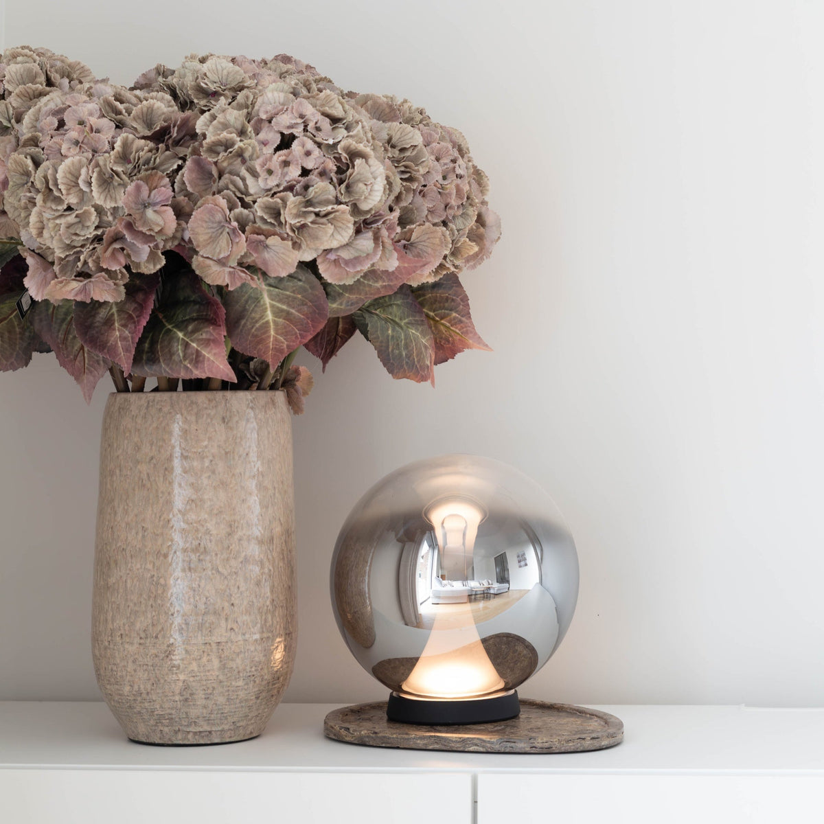 Tafellamp - Nobus rookgrijs