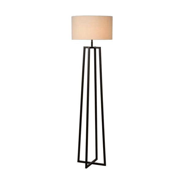 Vloerlamp - Potsdam zwart