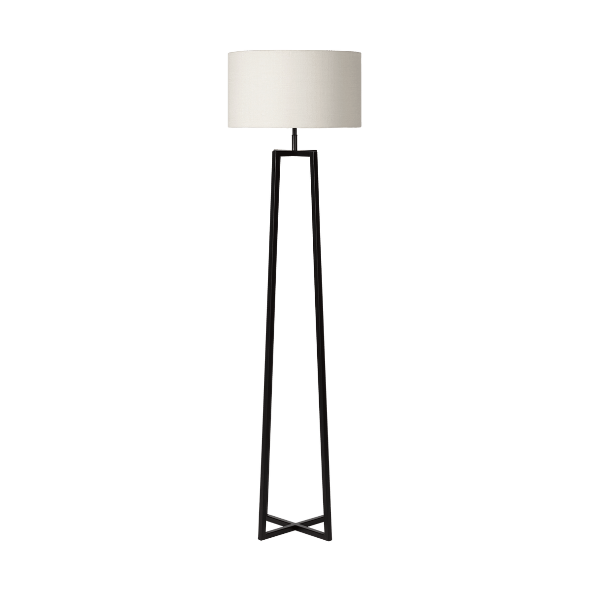 Vloerlamp - Potsdam zwart