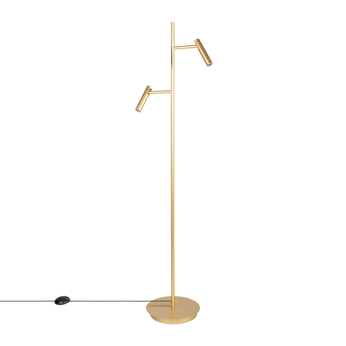 Vloerlamp - Savage antique brass