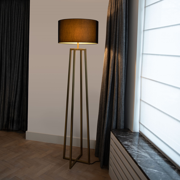 Vloerlamp - Potsdam antique brass