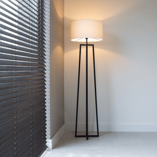 Vloerlamp - Potsdam zwart