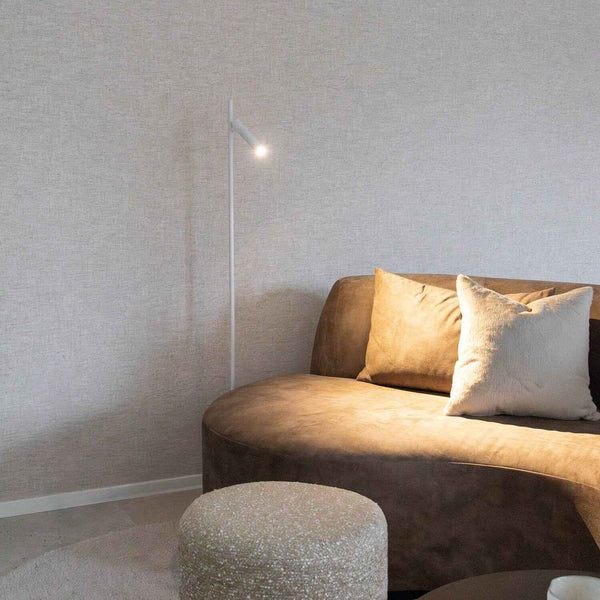 Vloerlamp - Statement wit