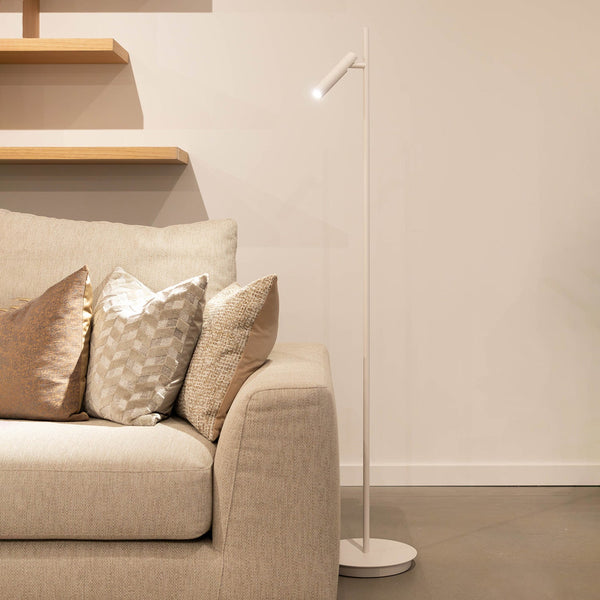Vloerlamp - Statement wit