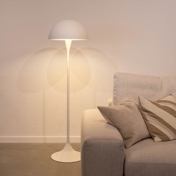 Vloerlamp - Taluha wit