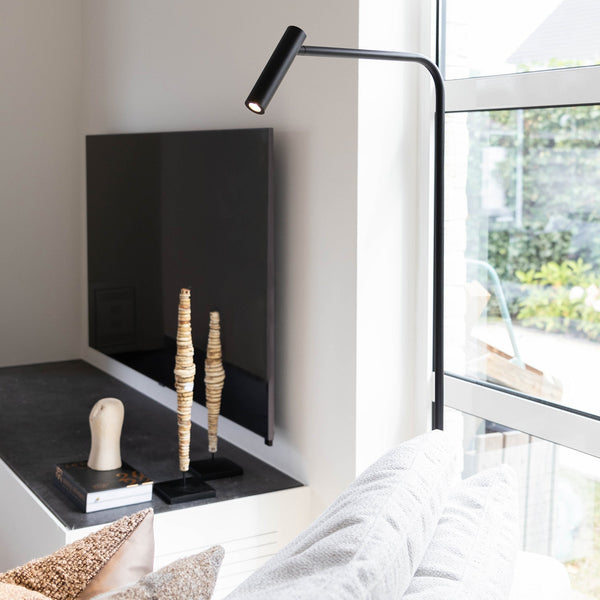 Vloerlamp - Pomery zwart