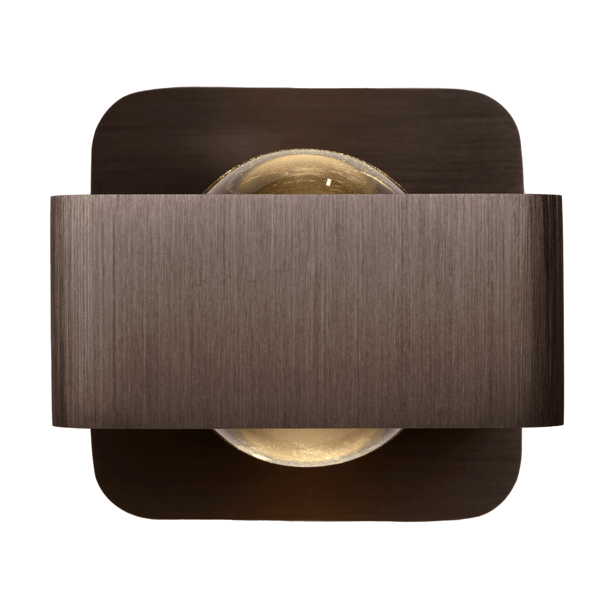 Wandlamp - Myron geborsteld brons