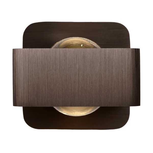 Wandlamp - Myron geborsteld brons
