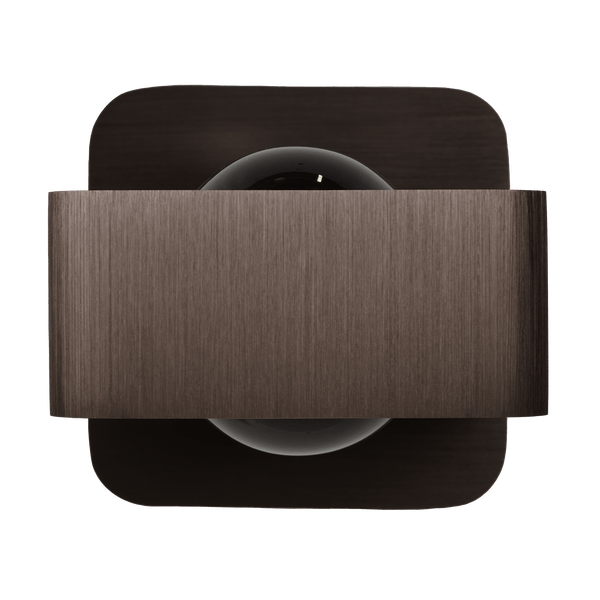 Wandlamp - Myron geborsteld brons
