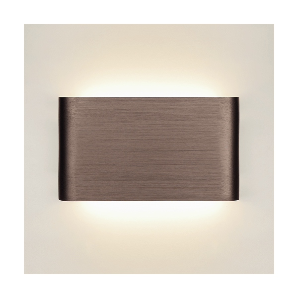 Wandlamp - Aleki geborsteld brons