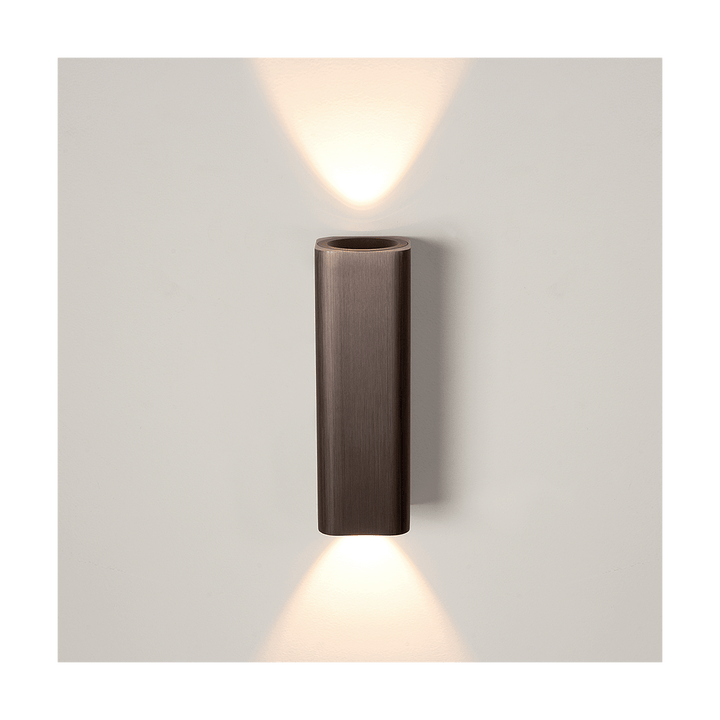 Wandlamp - Solito geborsteld brons