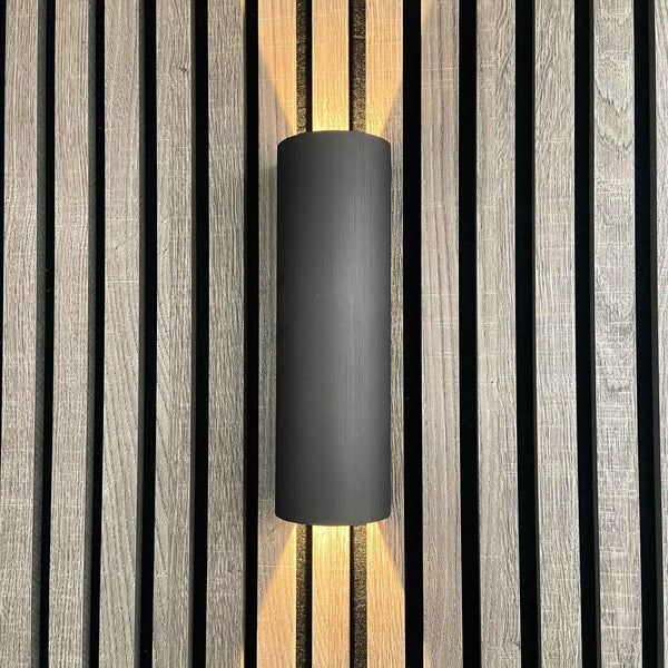 Wandlamp - Macy geborsteld brons
