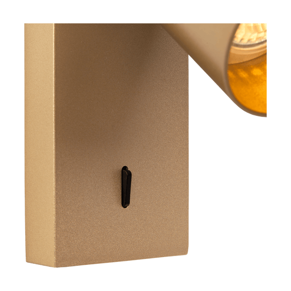 Wandlamp - Nuo goud