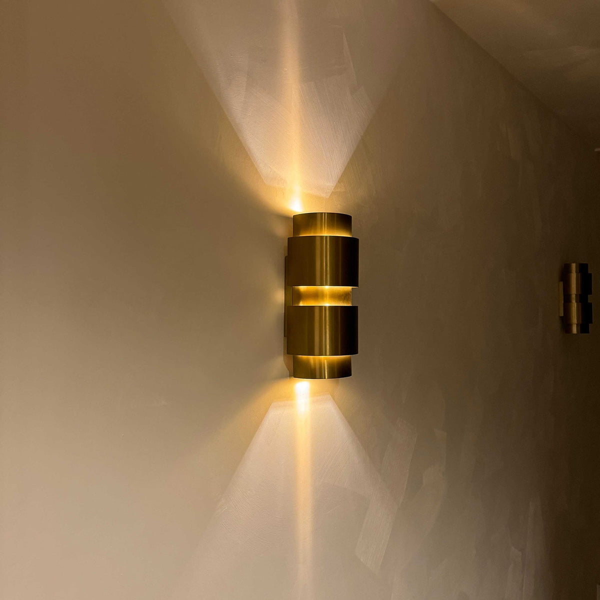 Wandlamp - Ivy antique brass