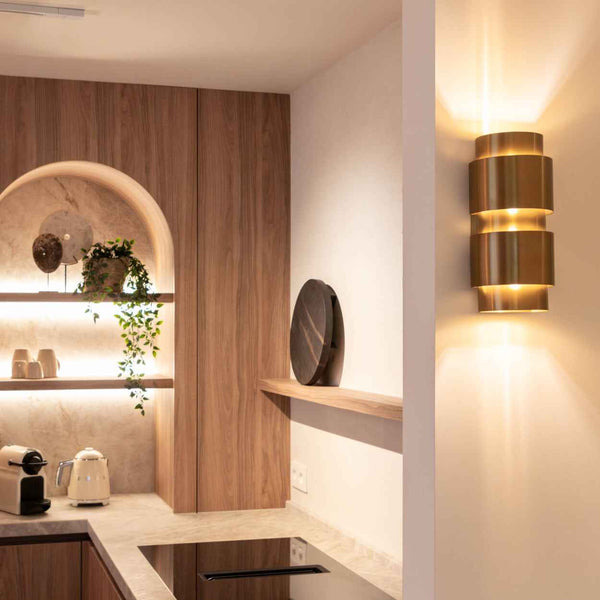 Wandlamp - Ivy antique brass