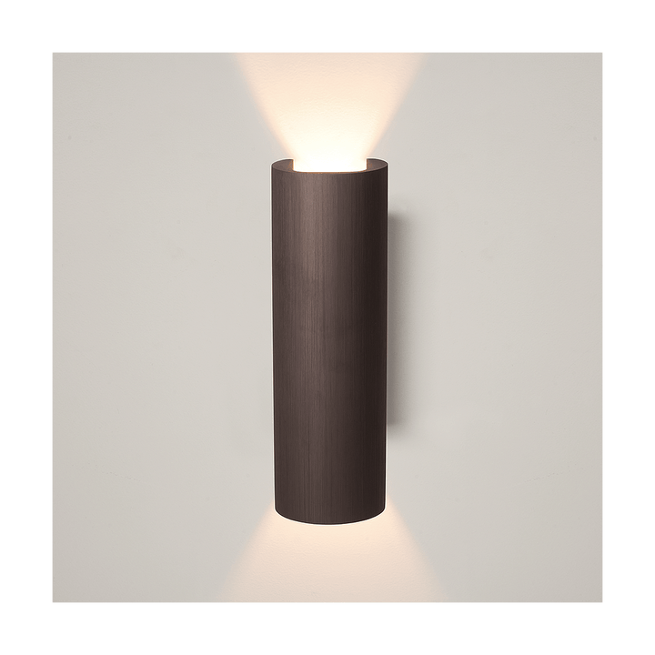 Wandlamp - Macy geborsteld brons