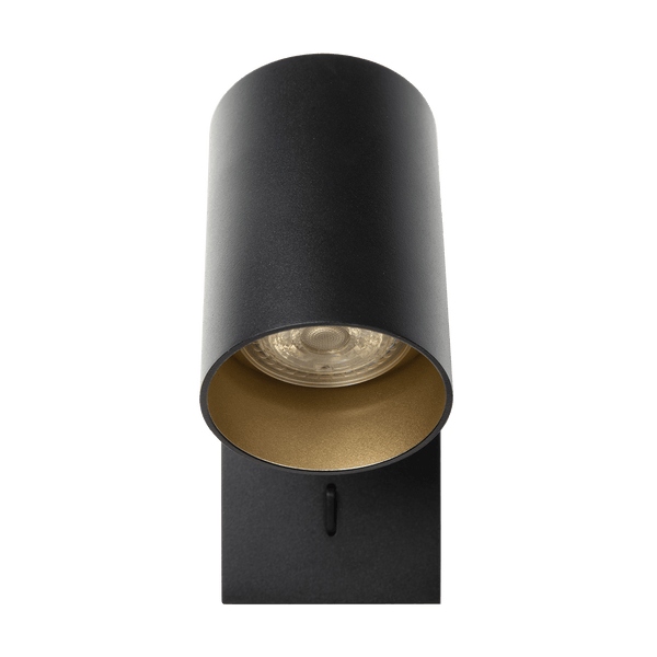 Wandlamp - Nuo zwart goud