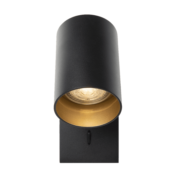 Wandlamp - Nuo zwart goud