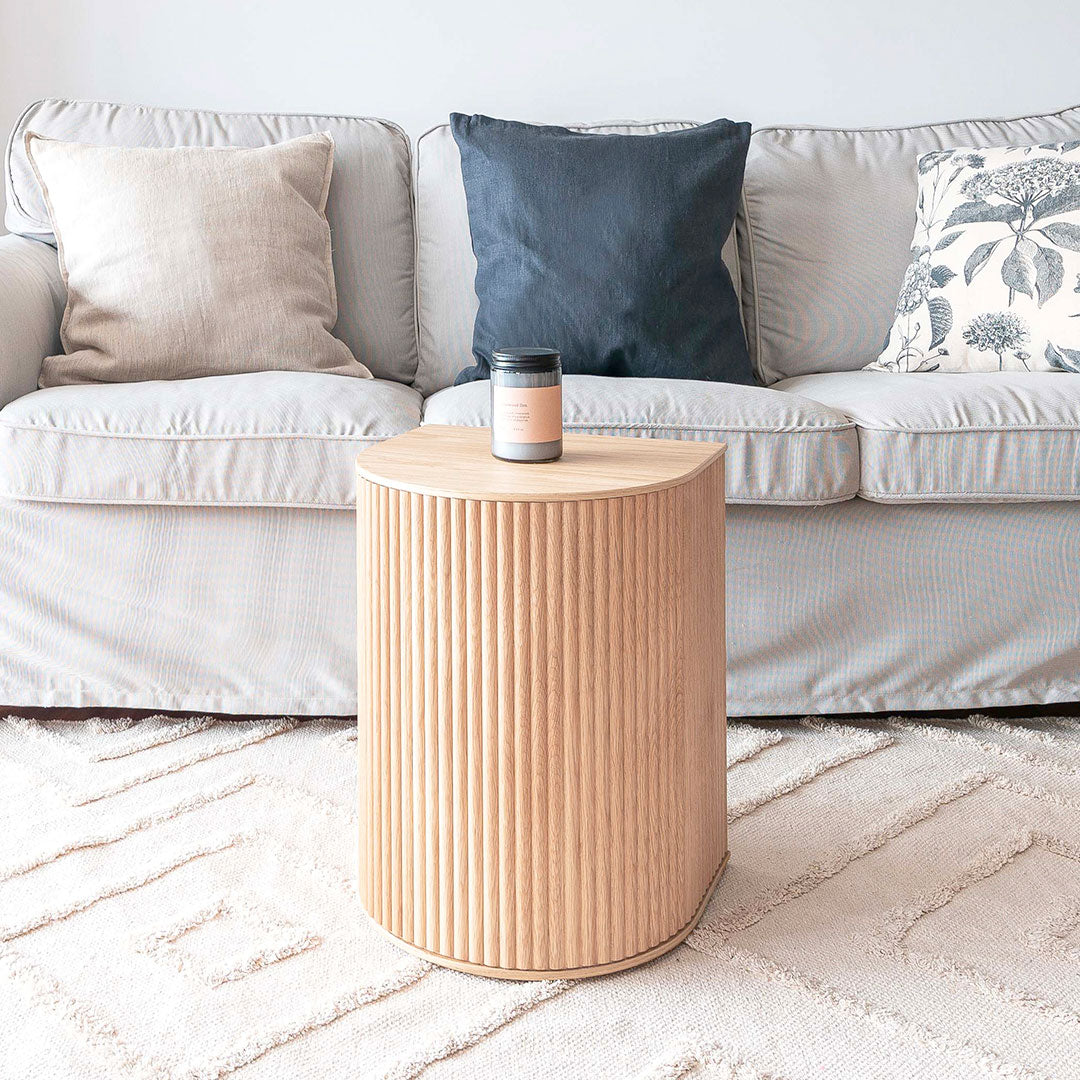 Salontafel - Duna Duo Wit eiken