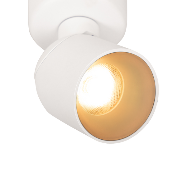 Opbouwspot - Nox 2 wit
