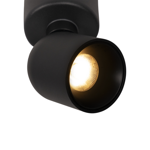 Opbouwspot - Nox 1 zwart