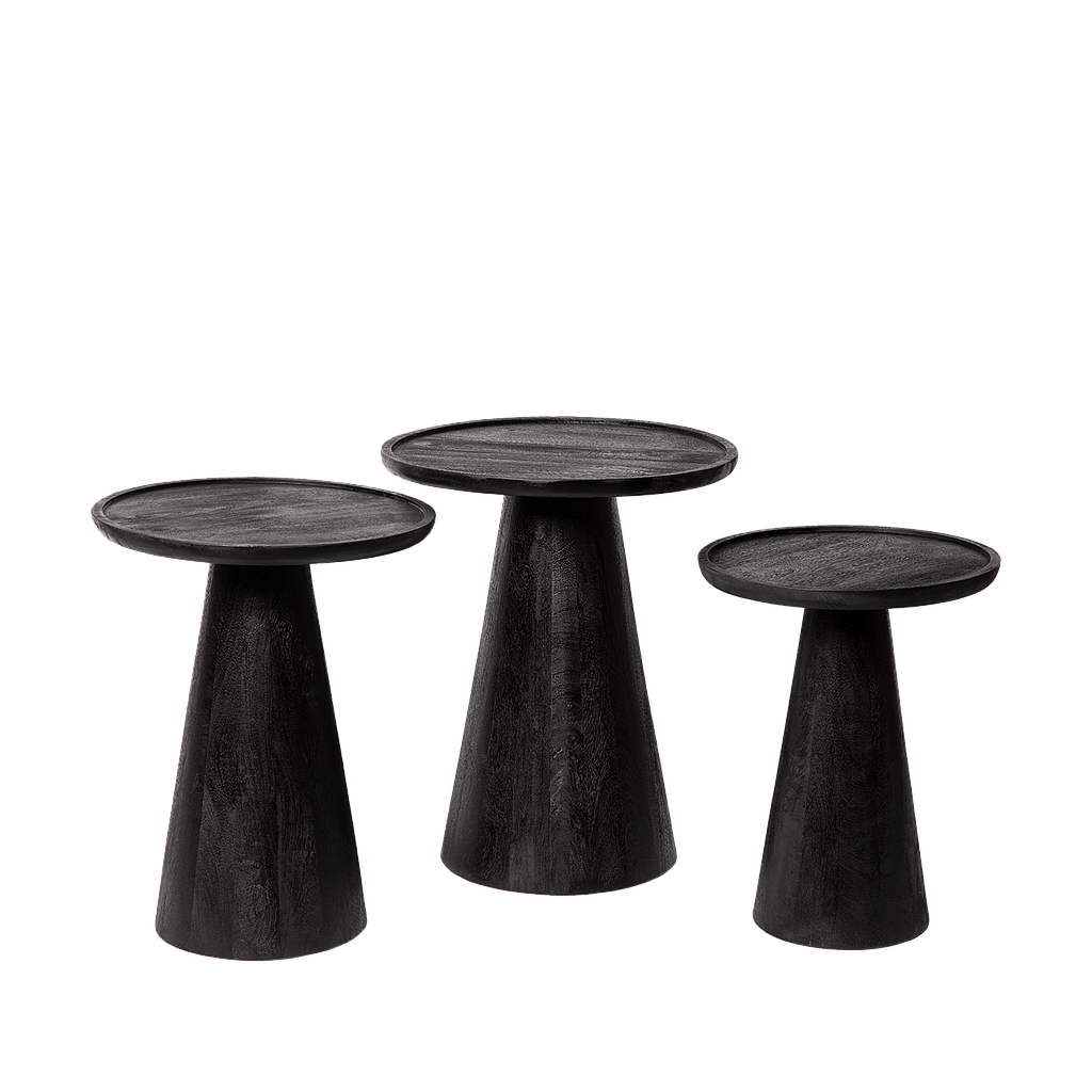 Bijzettafel - Ultimo S/3 zwart