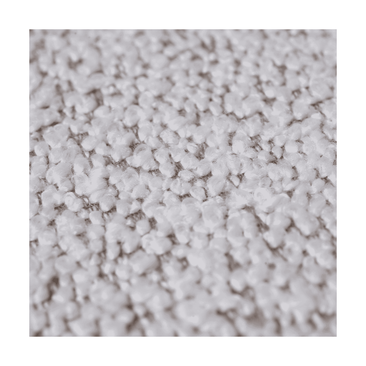 Salontafel Emir zwart + poef Ritz Alpine ivory