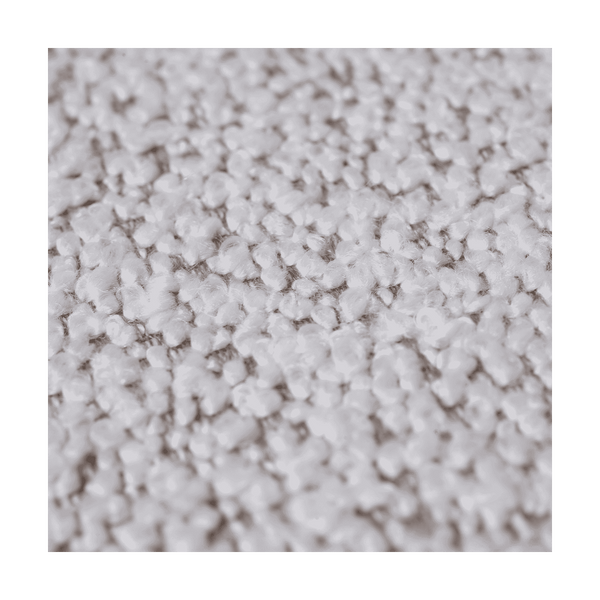 Salontafel Emir zwart + poef Ritz Alpine ivory