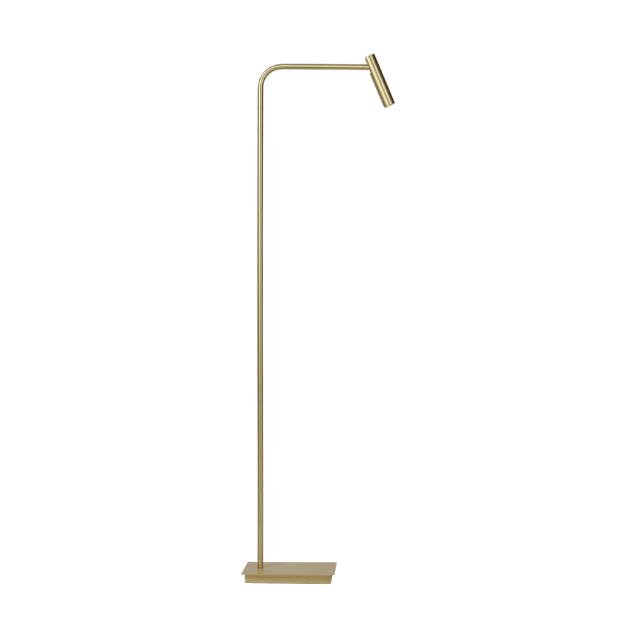 Vloerlamp - Pomery antique brass