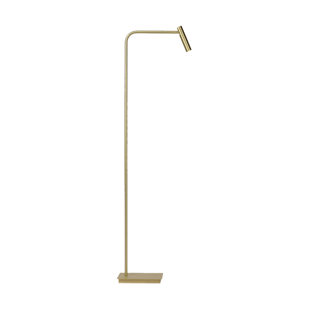 Vloerlamp - Pomery antique brass
