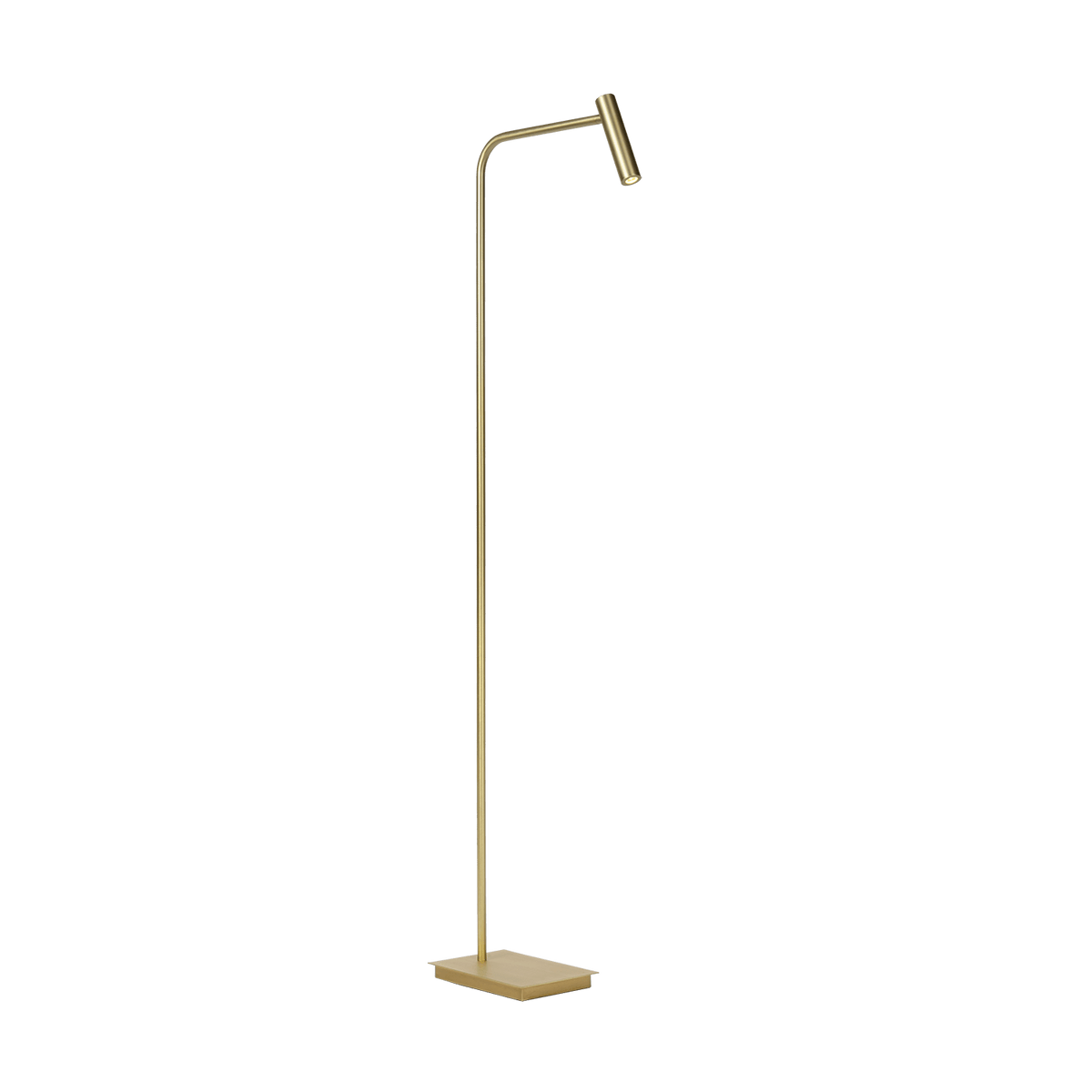 Vloerlamp - Pomery antique brass