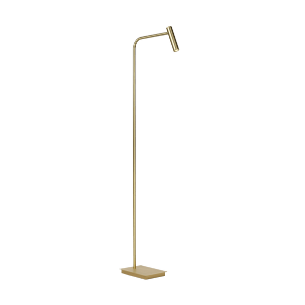 Vloerlamp - Pomery antique brass
